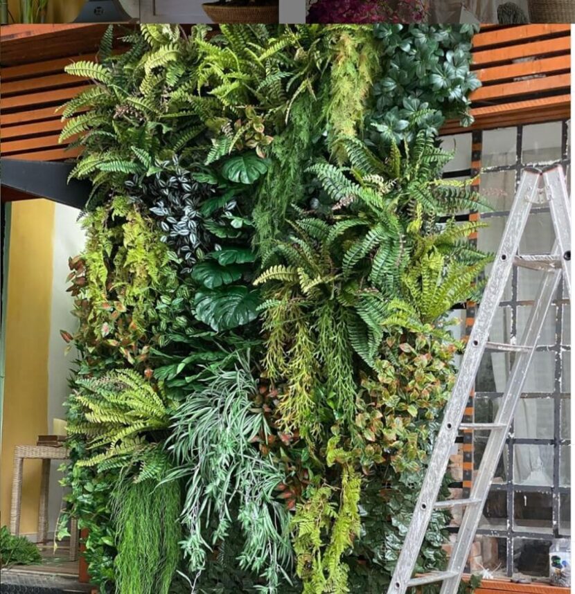 DIY – Jardín Vertical Artificial: cómo armar y decorar – Floripa Blog