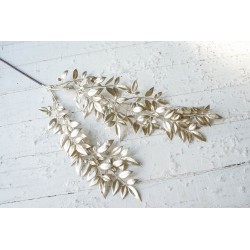 Follaje Metalizada (champán)