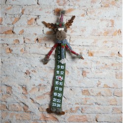 Calendario para Caramelos de Reno (verde)