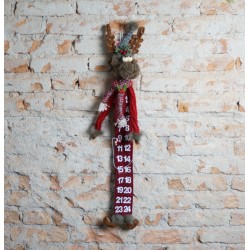 Calendario para Caramelos de Reno (verde)