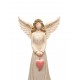 Ángel con corazón (15cm)