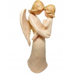 Ángel con niño (25cm)