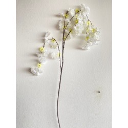 Flor de durazno colgante (blanco)