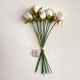 Bouquet de mini rosas (blanco)