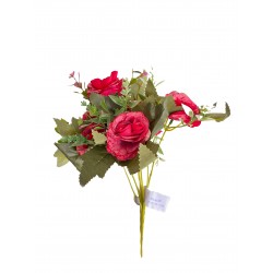 Mini Bouquet de Rosas (rojo)