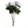 Set de 12 Rosas (blanco)