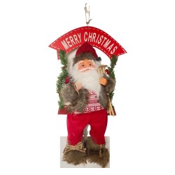 Papa Noel en Columpio