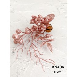 Pick de ramas con flor (rosado)