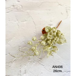 Pick de ramas con flor (verde)