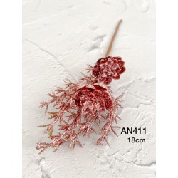 Pick de ramas con flor (rosado)