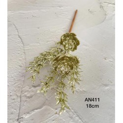 Pick de ramas con flor (verde)