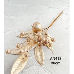 Pick de ramas con manzana (dorado)