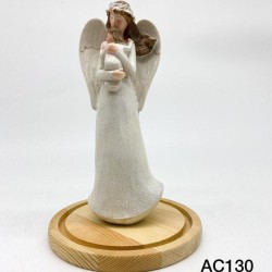 Ángel con bebe (24cm)