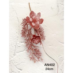 Pick de ramas con flor (verde)