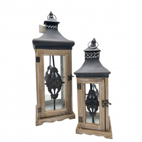 Farol Decorativo Set con 2