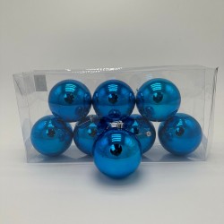 Bola Esmaltada de 10cm (set de 8 unidades)