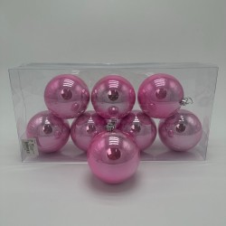 Bola Nacarada de 10cm (set de 8 unidades)
