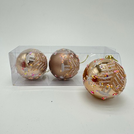 Bola 8cm (set de 3 unidades)