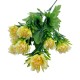 Bouquet De Crisantemo Con Follaje Verde