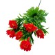 Bouquet De Crisantemo Con Follaje Verde