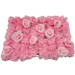 Placa Flor Rosa 40X60 -Rosa 2387