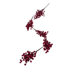 Guirnalda Navideña De Moras Artificiales De 100Cm
