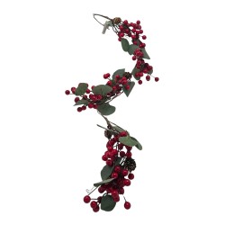 Guirnalda Navideña De Moras Artificiales De 100Cm