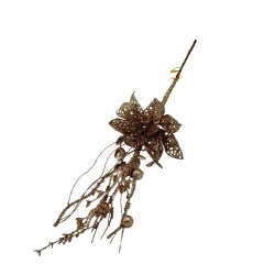 Pick Navideño Con Brillo De 43Cm