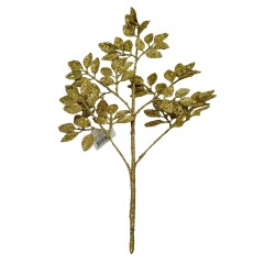 Vara Navideña De 5 Hojas Con Brillo De 53Cm