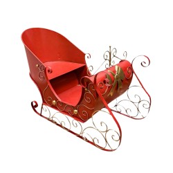 Trineo De Navidad De Metal De 48Cm