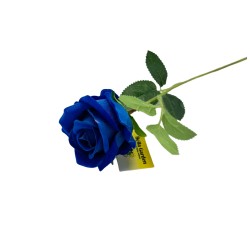 Rosa Artificial Terciopelada De 50Cm