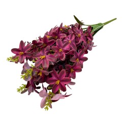 Bouquet De 5 Flores Jacinto Artificiales De 46Cm
