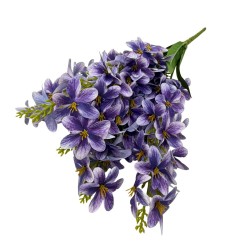Bouquet De 5 Flores Jacinto Artificiales De 46Cm