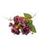 Bouquet De 5 Rosas Artificiales De 35Cm