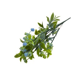 Bouquet De 5 Mini Flores Artificiales De 25Cm