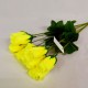 Set de 12 Rosas (amarillo)