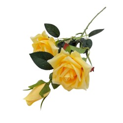 Vara De Rosa Artificial De 55Cm