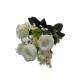 Bouquet Artificial De 7 Rosas De 30Cm