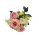 Bouquet Artificial De 7 Rosas De 30Cm