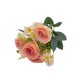 Bouquet Artificial De 7 Rosas De 30Cm