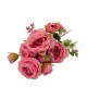 Bouquet Artificial De 5 Rosas De 26Cm