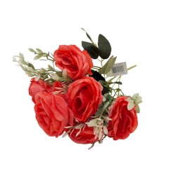 Bouquet Artificial De 7 Rosas De 32Cm