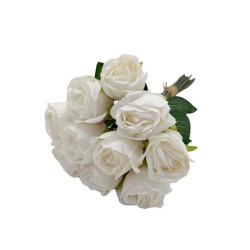 Bouquet Artificial De 10 Peonias de 40cm
