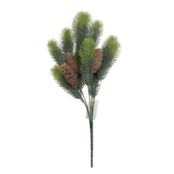 Vara Artificial De Follaje Navideño de 30cm