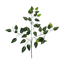 Vara Artificial Con Hojas Ficus De 63Cm (una docena)