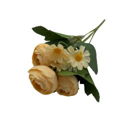 Boquet De Margaridas Y Ranúnculo De 26Cm