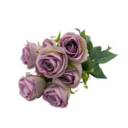 Bouquet Artificial De 9 Rosas De 43Cm