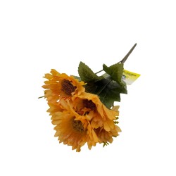 Bouquet Artificial De 5 Margaritas De 25Cm